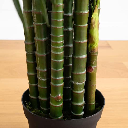 10ft. Potted Green UV Resistant Artificial Areca Palm Tree